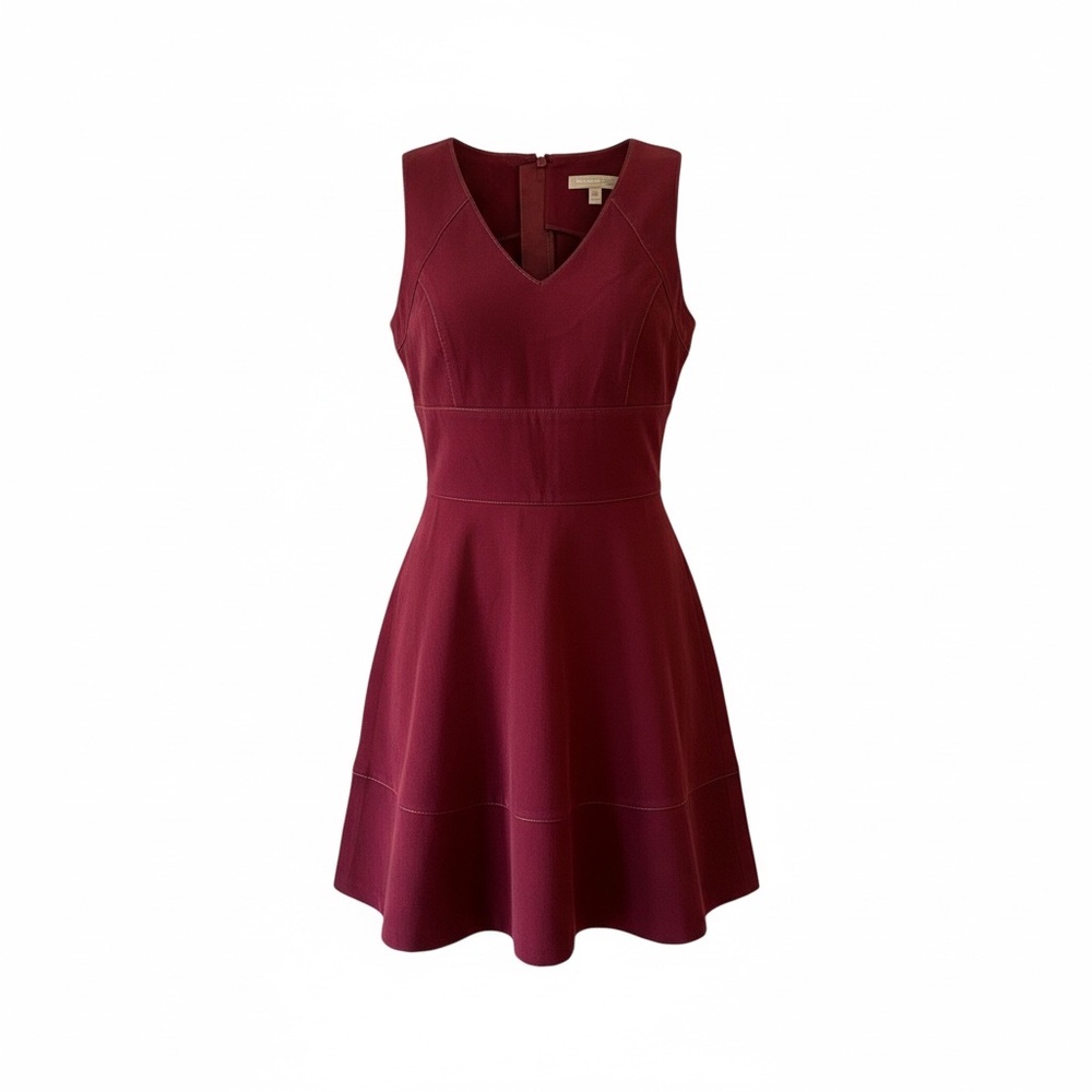 Banana Republic Sloan V-neck Fit & Flare dress, size 4